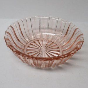 Hocking Depression Glass Pink FORTUNE 5 1/4 Inch Cereal Bowl
